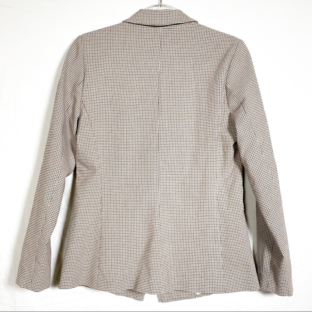 Rachel Zoe Tan and Black Blazer Size Small - Picture 6 of 7